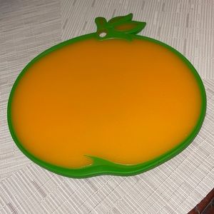 Dexas Cutting/Serving Board Orange Shape 12.5x10.25 inches